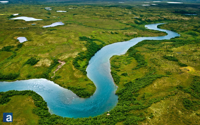 River lush green countryside forest #7 free wallpaper for desktop - medium preview image