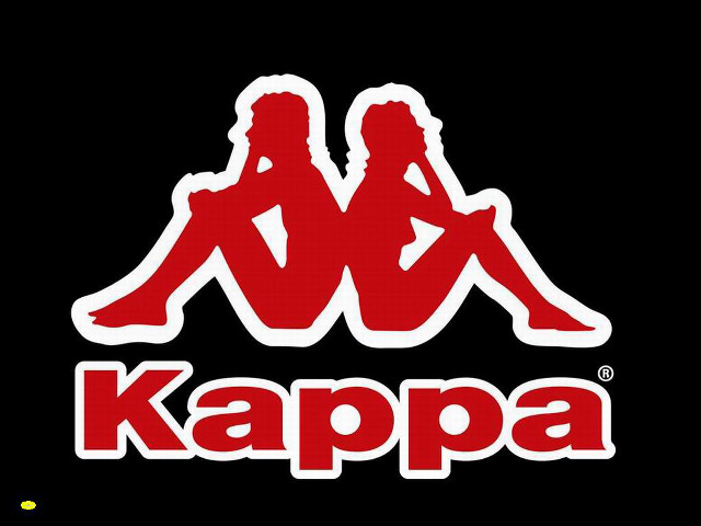 Kappa logo two women sitting free wallpaper for desktop - medium preview image