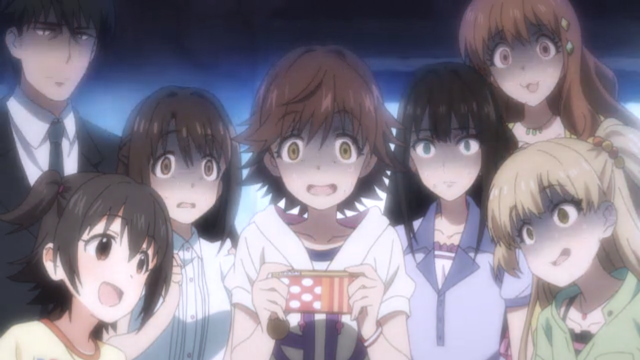 Group people holding candy box free wallpaper for desktop - medium preview image