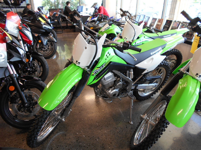 Motorcycles showroom display people parking free wallpaper for desktop - medium preview image