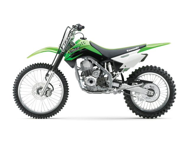 Green black dirt bike white #3 free wallpaper for desktop - medium preview image