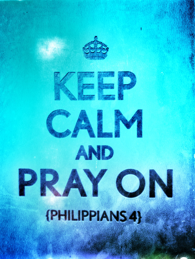 Keep calm pray on philippines free wallpaper for mobile - medium preview image
