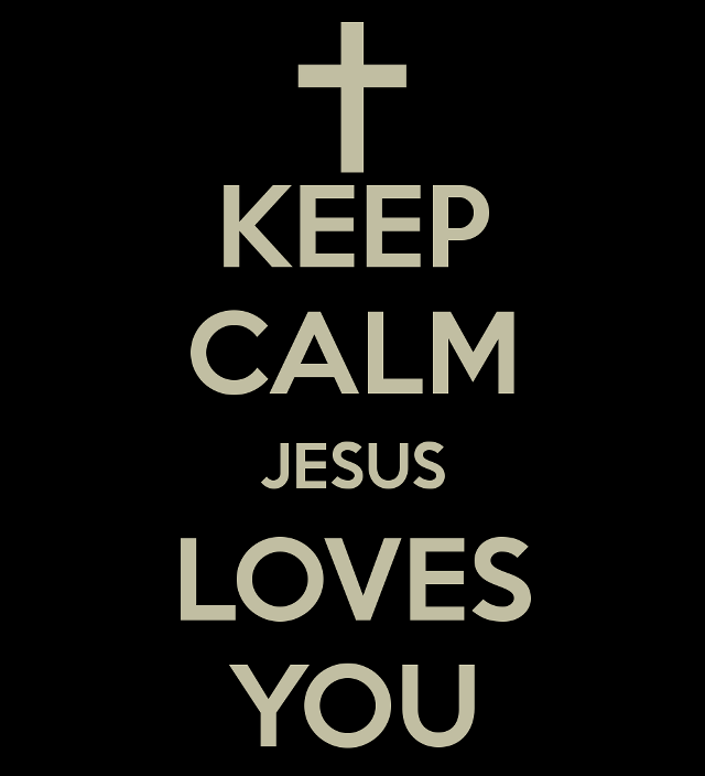 Cross jesus keep calm black free wallpaper for tablet - medium preview image