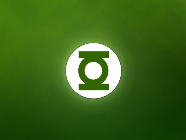 Green lantern logo green background #3 free wallpaper for desktop - medium preview image
