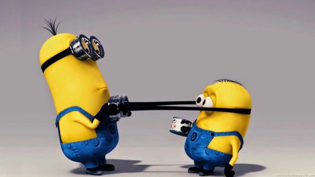 Minions camera fun capture smiles free wallpaper for desktop - medium preview image
