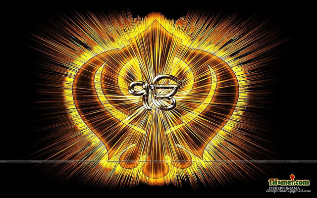 Yellow black flower cross stylized free wallpaper for desktop - medium preview image