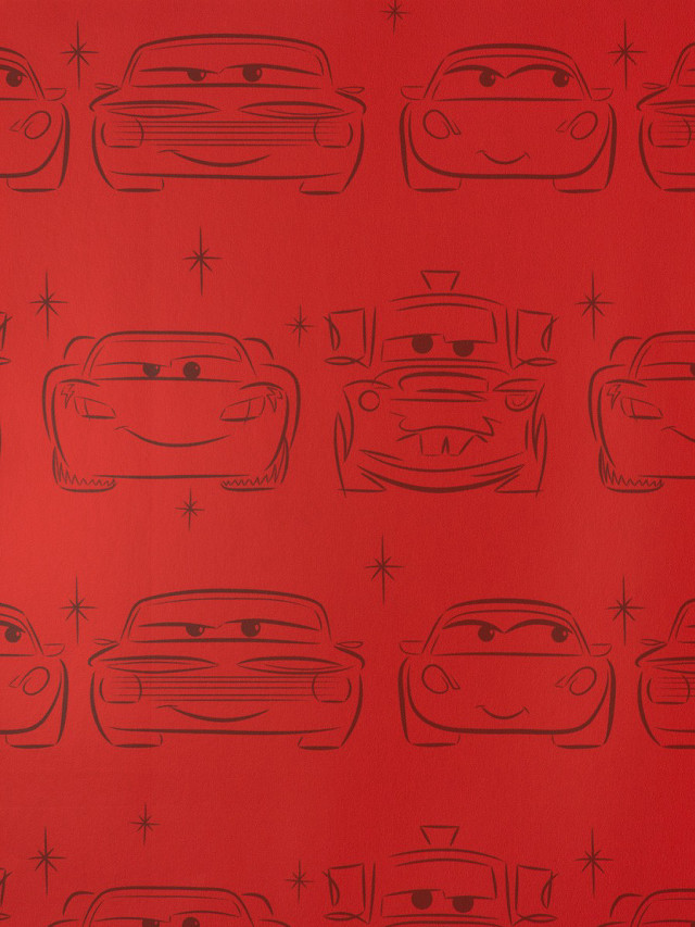 Red background cars drawn stars free wallpaper for mobile - medium preview image