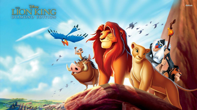 Lion king movie poster characters free wallpaper for desktop - medium preview image
