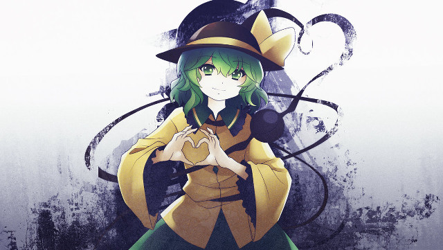 Witch costume heart shaped object free wallpaper for desktop - medium preview image