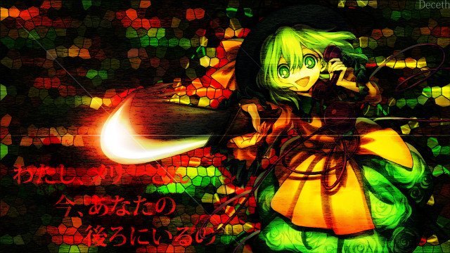 Girl cell phone colorful background free wallpaper for desktop - medium preview image