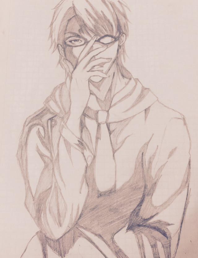 Man hands face drawing art free wallpaper for mobile - medium preview image