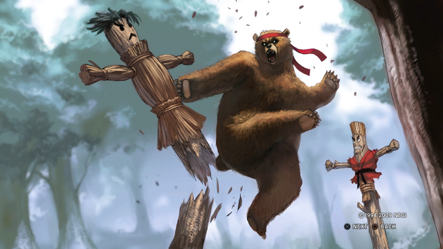 Bear demon woods broom cartoon free wallpaper for desktop - medium preview image