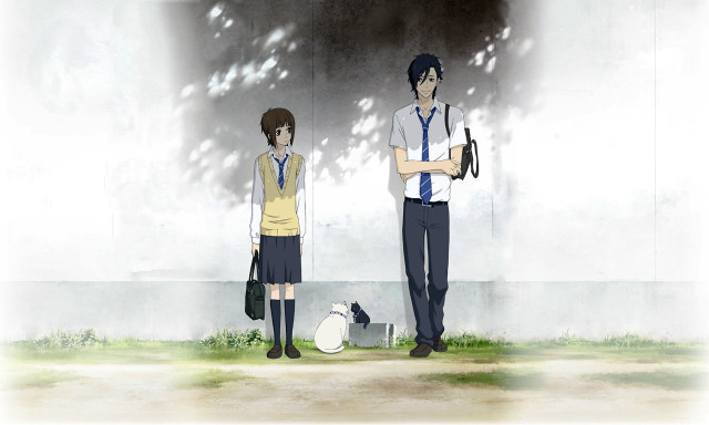 Couple people wall dog person free wallpaper for desktop - medium preview image