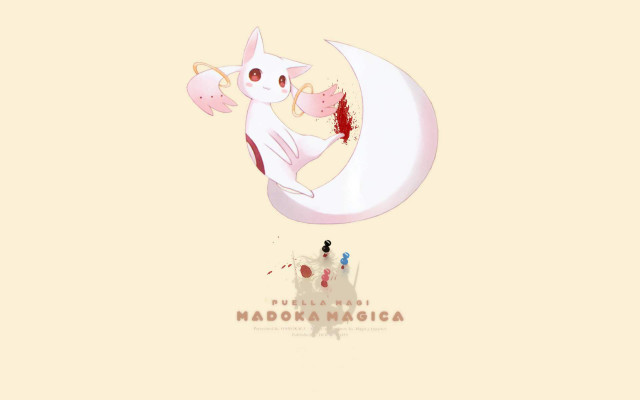 Cat moon blood person standing free wallpaper for desktop - medium preview image