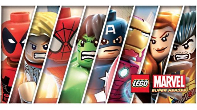 Lego characters group row image free wallpaper for desktop - medium preview image