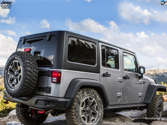 Jeep rocky mountain sky clouds free wallpaper for desktop - medium preview image