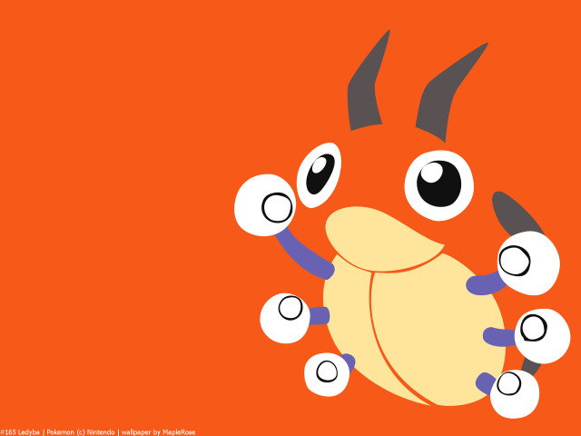 Cartoon character horns eyes holding free wallpaper for desktop - medium preview image