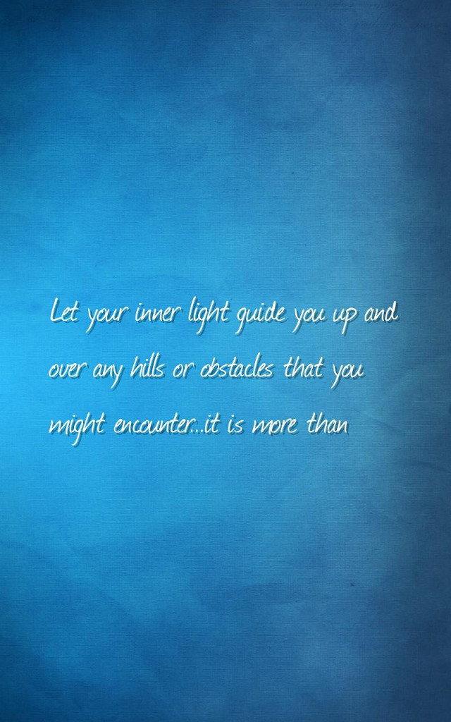 Blue background quote white text free wallpaper for mobile - medium preview image