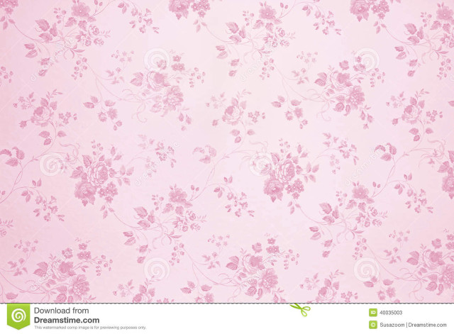 Pink floral background white border free wallpaper for desktop - medium preview image