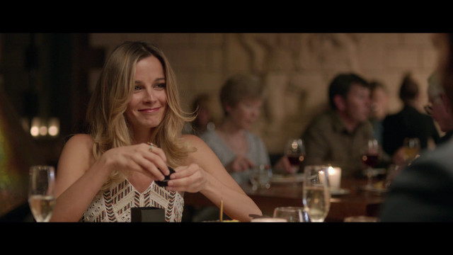 Woman sitting table wine glass free wallpaper for desktop - medium preview image