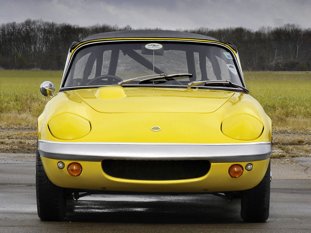 Yellow sports car wet road free wallpaper for desktop - medium preview image