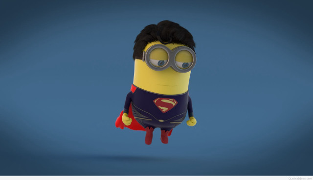 Cartoon character flying superman shirt free wallpaper for desktop - medium preview image