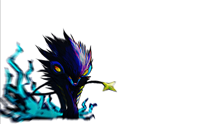 Strange creature star mouth white free wallpaper for desktop - medium preview image