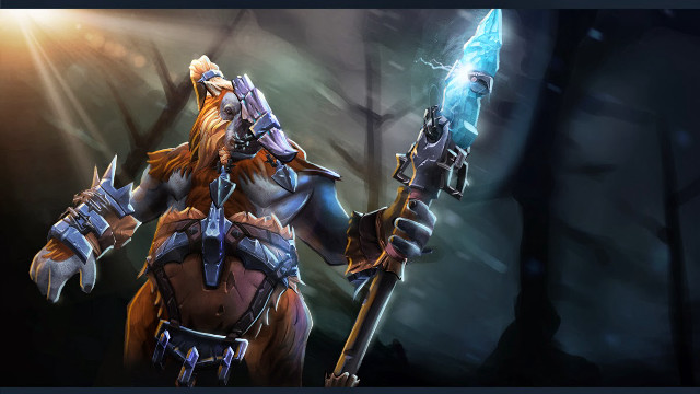 Video game character sword glowing free wallpaper for desktop - medium preview image