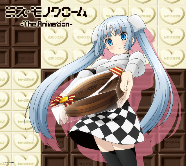 Girl blue hair basket chocolates free wallpaper for tablet - medium preview image
