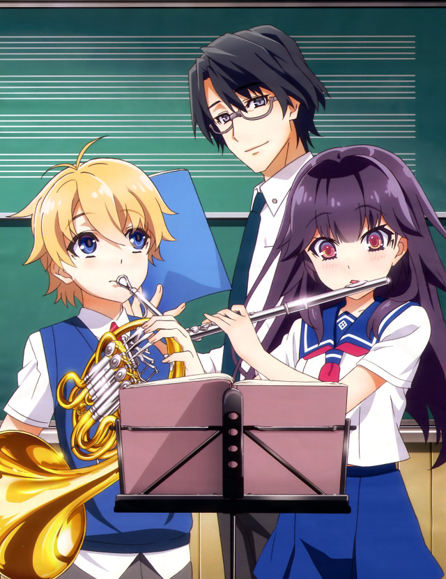 Group people musical instruments green free wallpaper for mobile - medium preview image