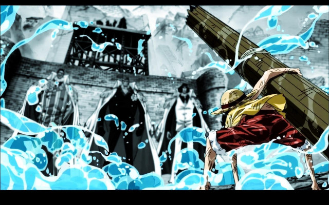 Man holding cross castle blue free wallpaper for desktop - medium preview image