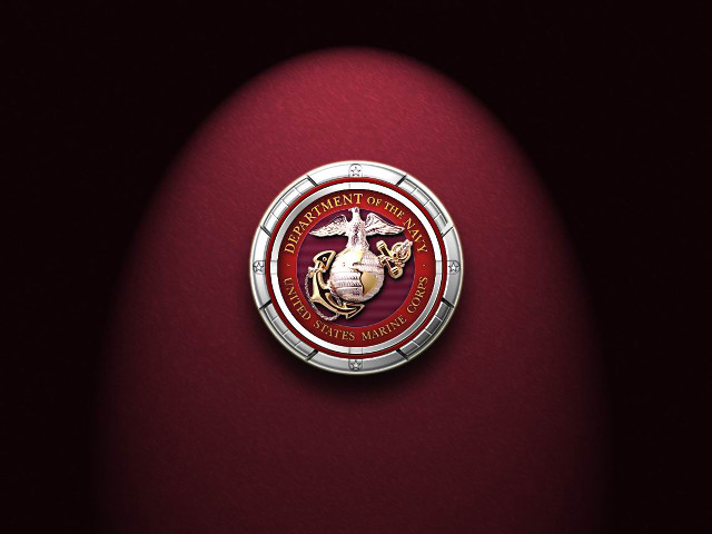 Red silver emblem gold seal free wallpaper for desktop - medium preview image
