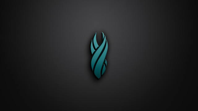 Black blue wallpaper green object free wallpaper for desktop - medium preview image