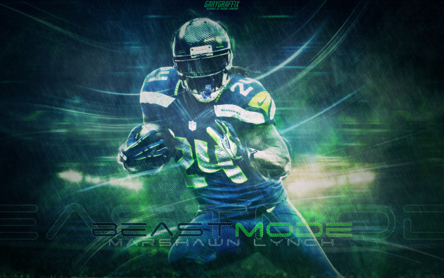 Football player running ball green #2 free wallpaper for desktop - medium preview image