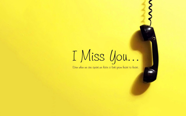 Phone hanging cord message i free wallpaper for desktop - medium preview image