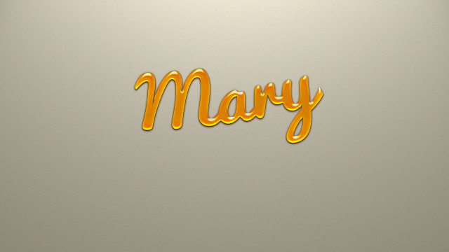 Yellow mary wall white background free wallpaper for desktop - medium preview image