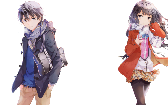 Ai mitsu anime characters coats free wallpaper for desktop - medium preview image