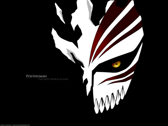 Demon white red yellow eyes free wallpaper for desktop - medium preview image