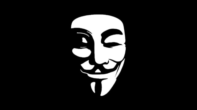 Anonymous mask mustache dark face free wallpaper for desktop - medium preview image