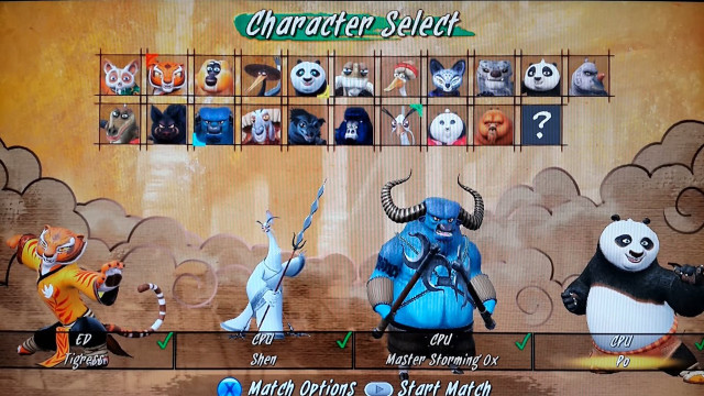 Cartoon pandas different poses funny free wallpaper for desktop - medium preview image