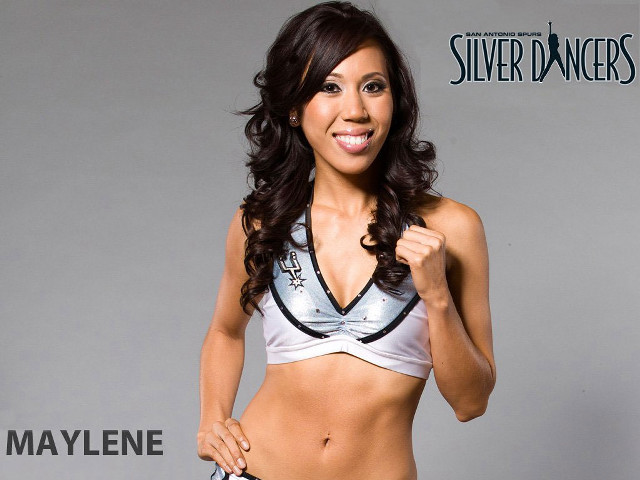 Woman silver black bikini fist free wallpaper for desktop - medium preview image