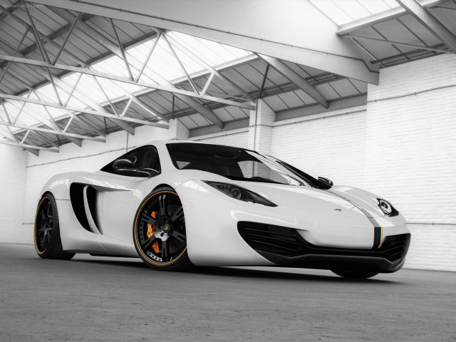 White sports car garage windows #2 free wallpaper for desktop - medium preview image