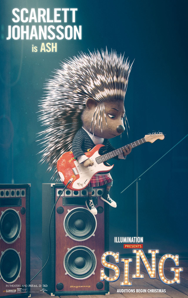 Cartoon character guitar speaker porcupine free wallpaper for mobile - medium preview image