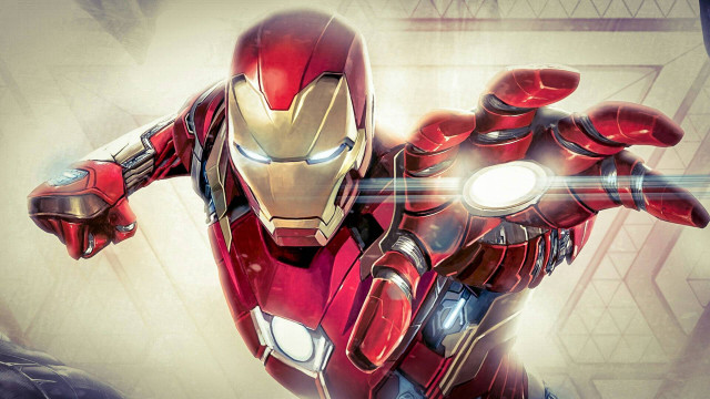 Iron man suit hands out free wallpaper for desktop - medium preview image