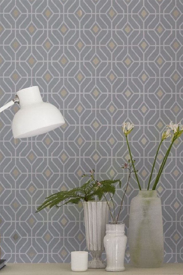 White lamp table vase flowers free wallpaper for mobile - medium preview image