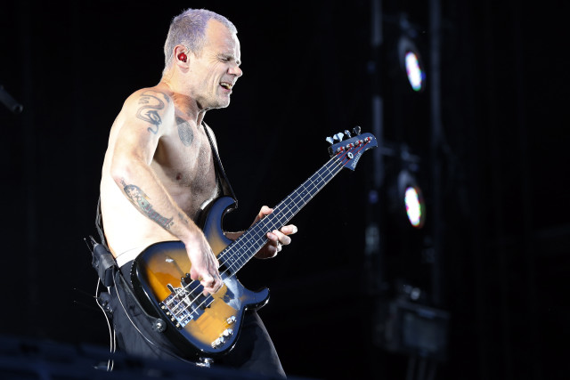 Man tattoo guitar stage concert free wallpaper for desktop - medium preview image