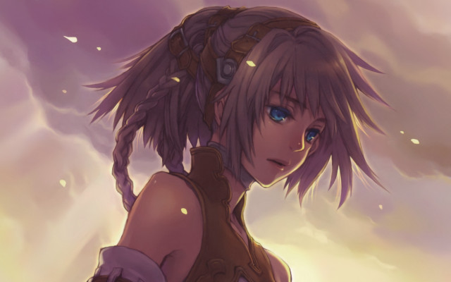 Woman long hair big headband free wallpaper for desktop - medium preview image