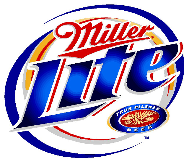 Miller lite logo blue red free wallpaper for desktop - medium preview image