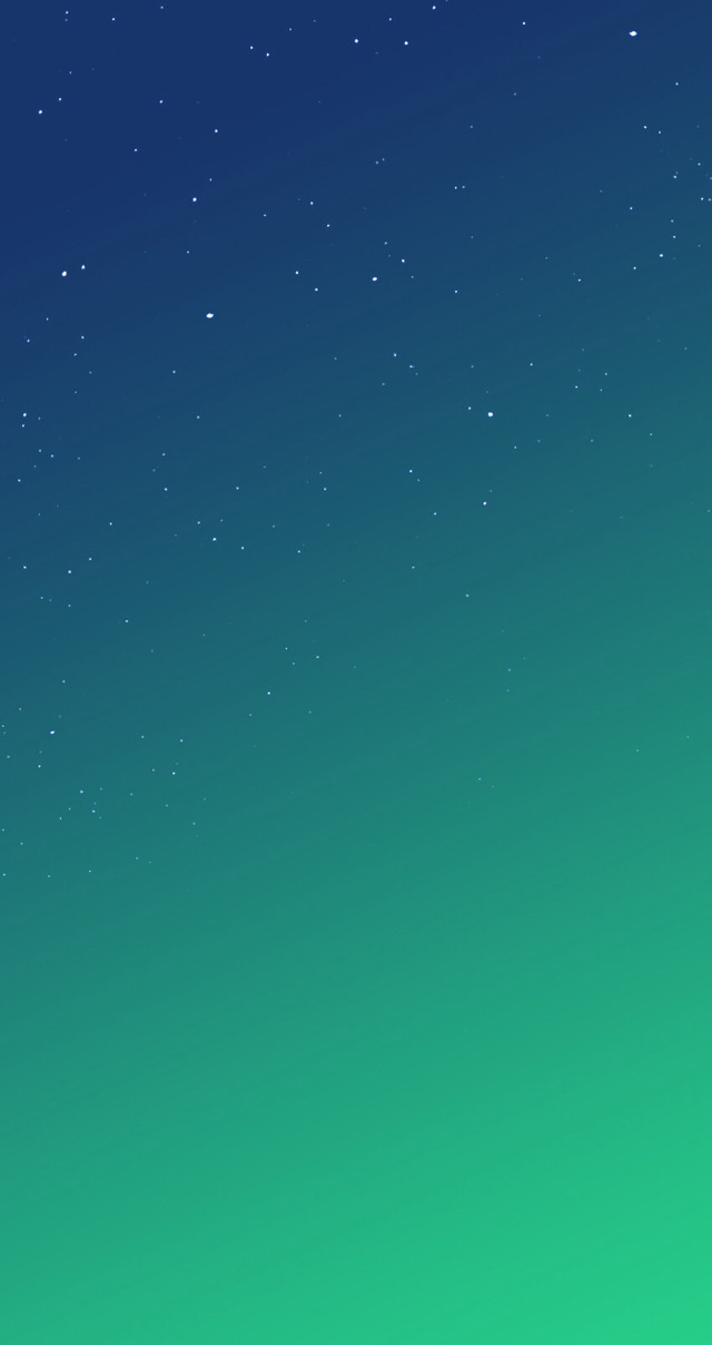 Green blue background stars sky free wallpaper for mobile - medium preview image