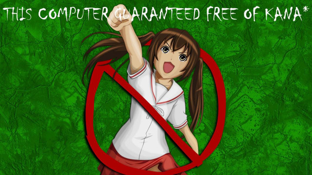 Girl red circle sign front free wallpaper for desktop - medium preview image